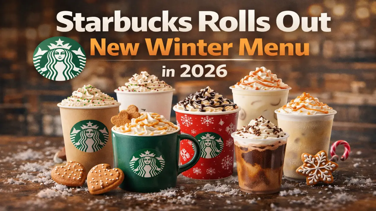 Starbucks Rolls Out New Winter Menu in 2026
